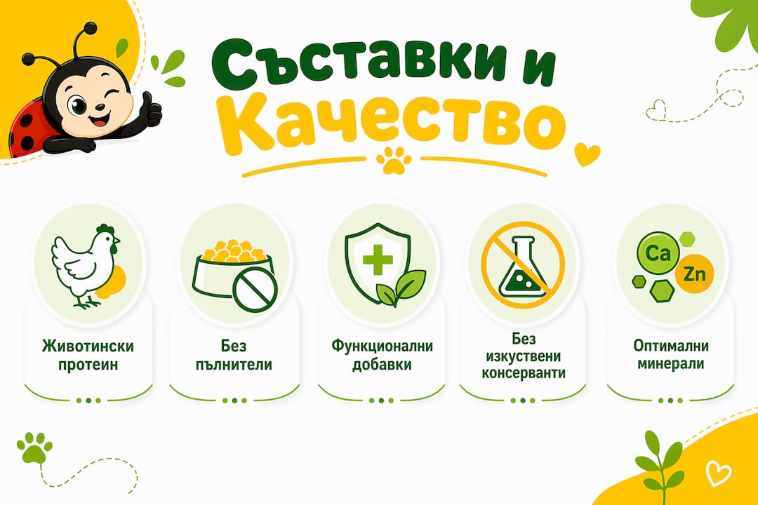 Инфографика: Най-важните предимства на суперпремиум храните