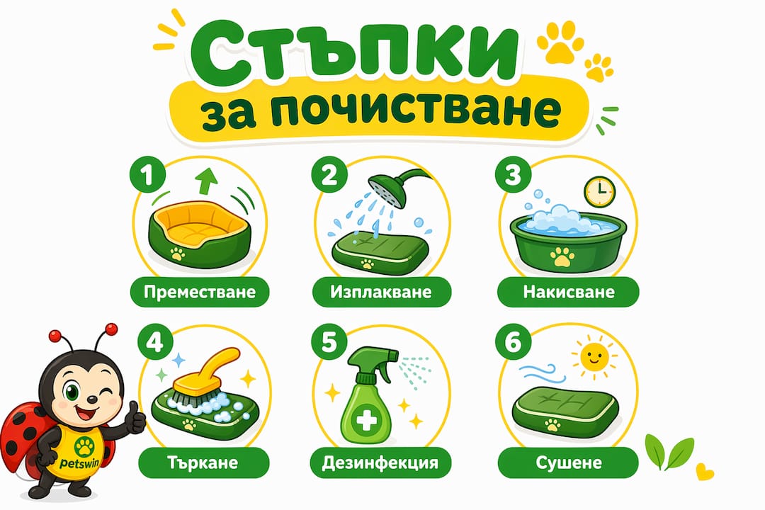 Инфографика: Как лесно и ефективно да почистим клетките стъпка по стъпка