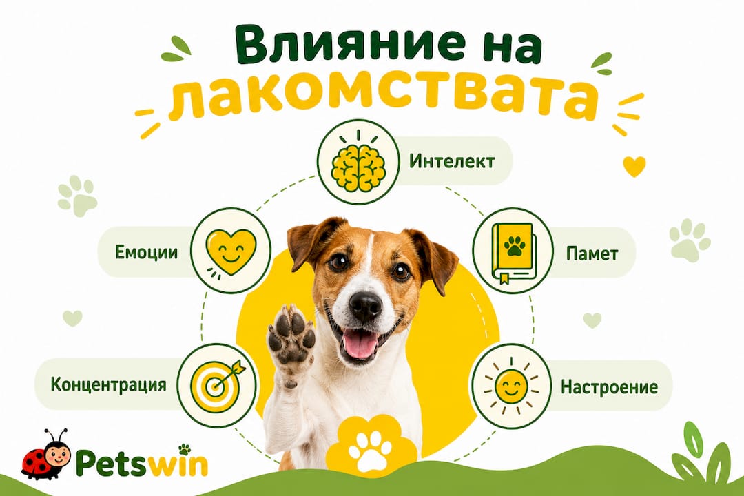 Инфографика: Как лакомствата влияят на мисленето и емоционалното ни състояние