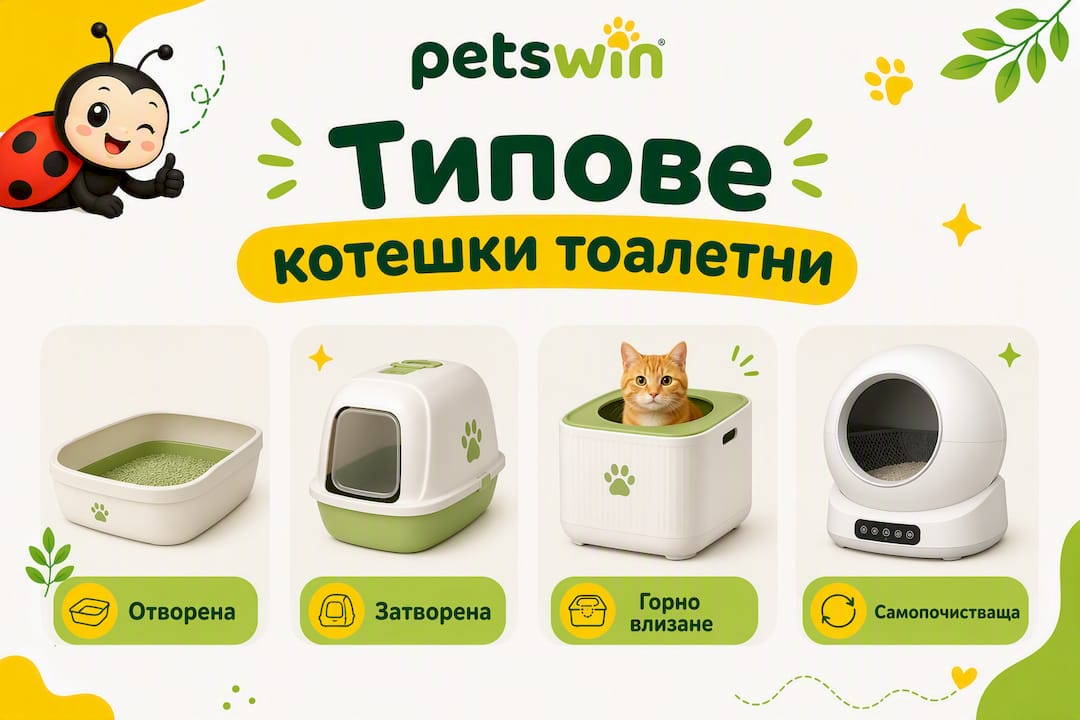 Инфографика: Как да изберем подходяща котешка тоалетна според размера, удобството и видовете