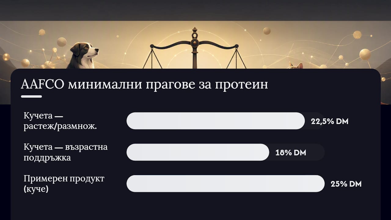 Защо AAFCO определя различни прагове за растеж и за възрастни — overview diagram