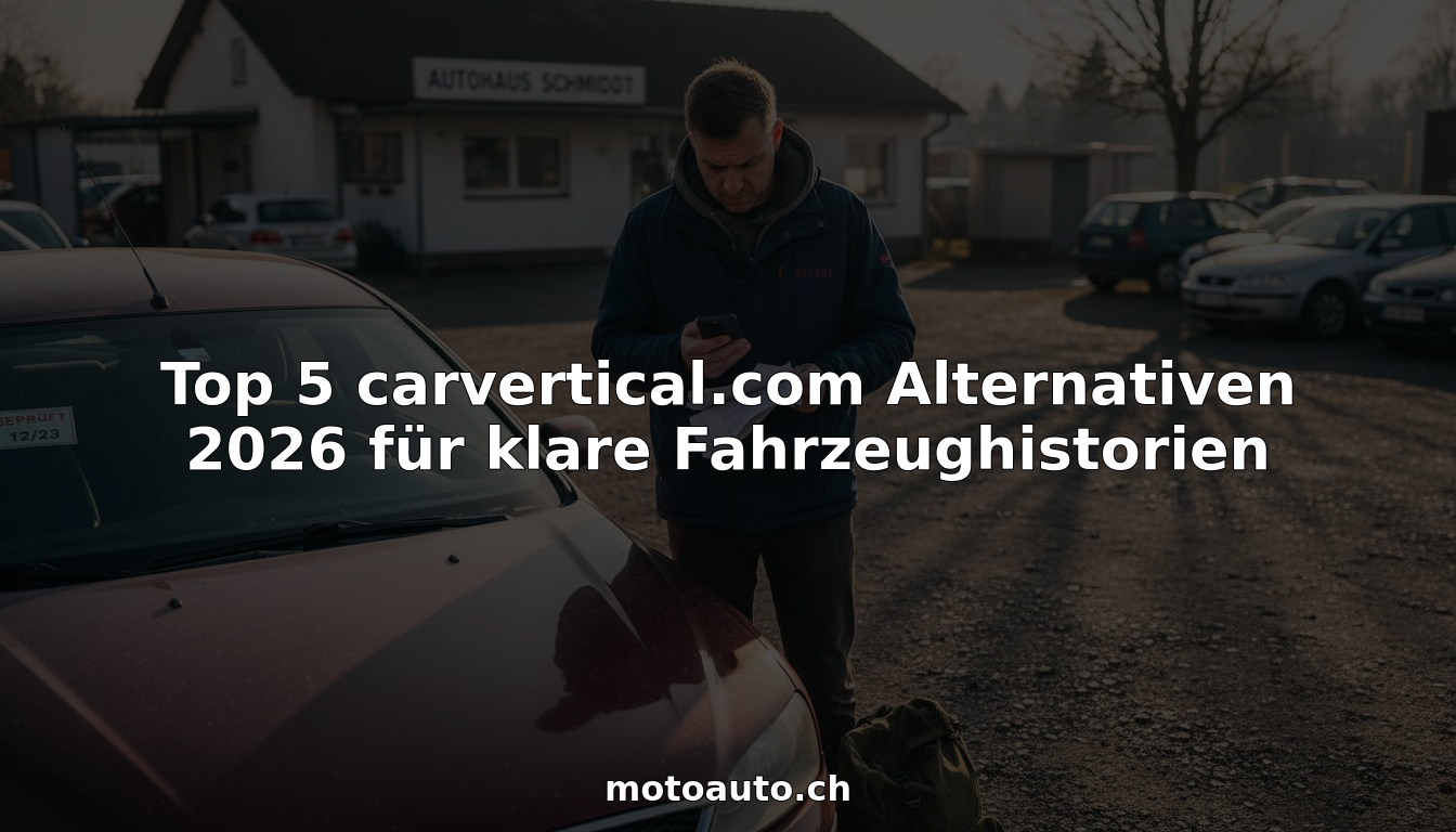 Ein potenzieller Autokäufer informiert sich beim Händler ausführlich über die Fahrzeughistorie, bevor er eine Entscheidung trifft.