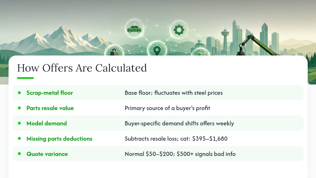 How Buyers Actually Calculate Your Offer — overview diagram