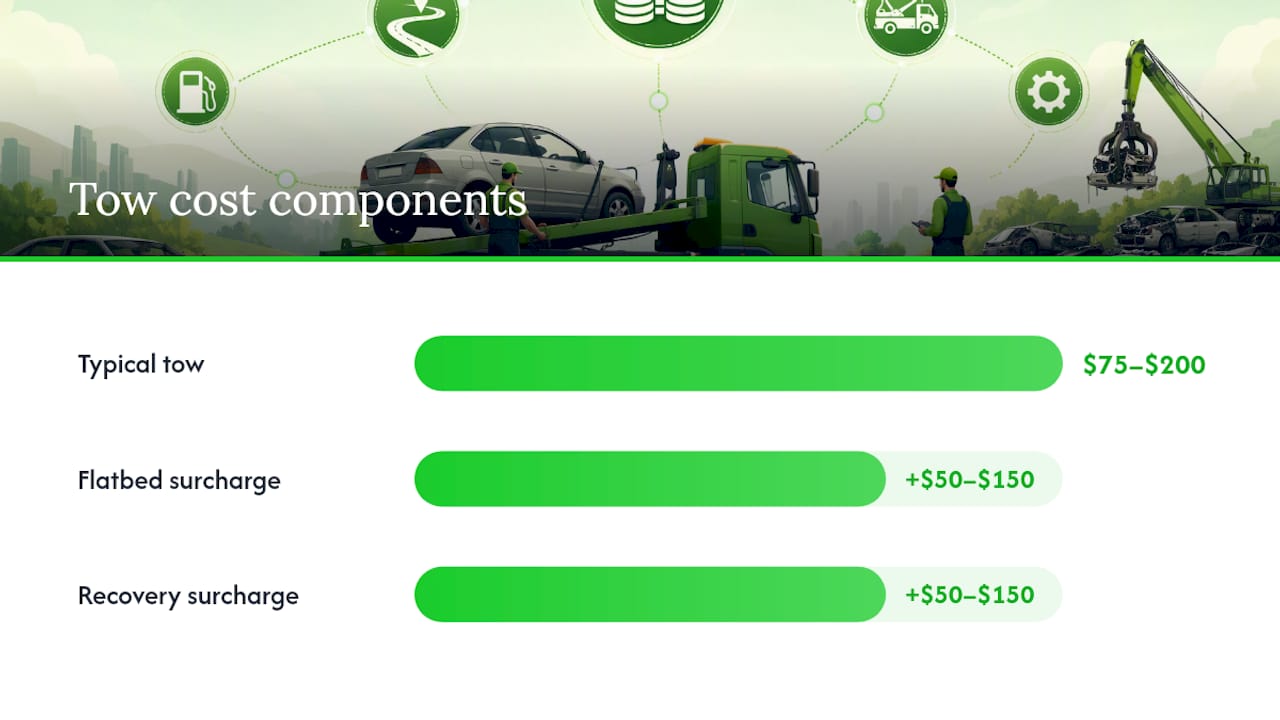 Wheel-lift and flatbed towing comparison