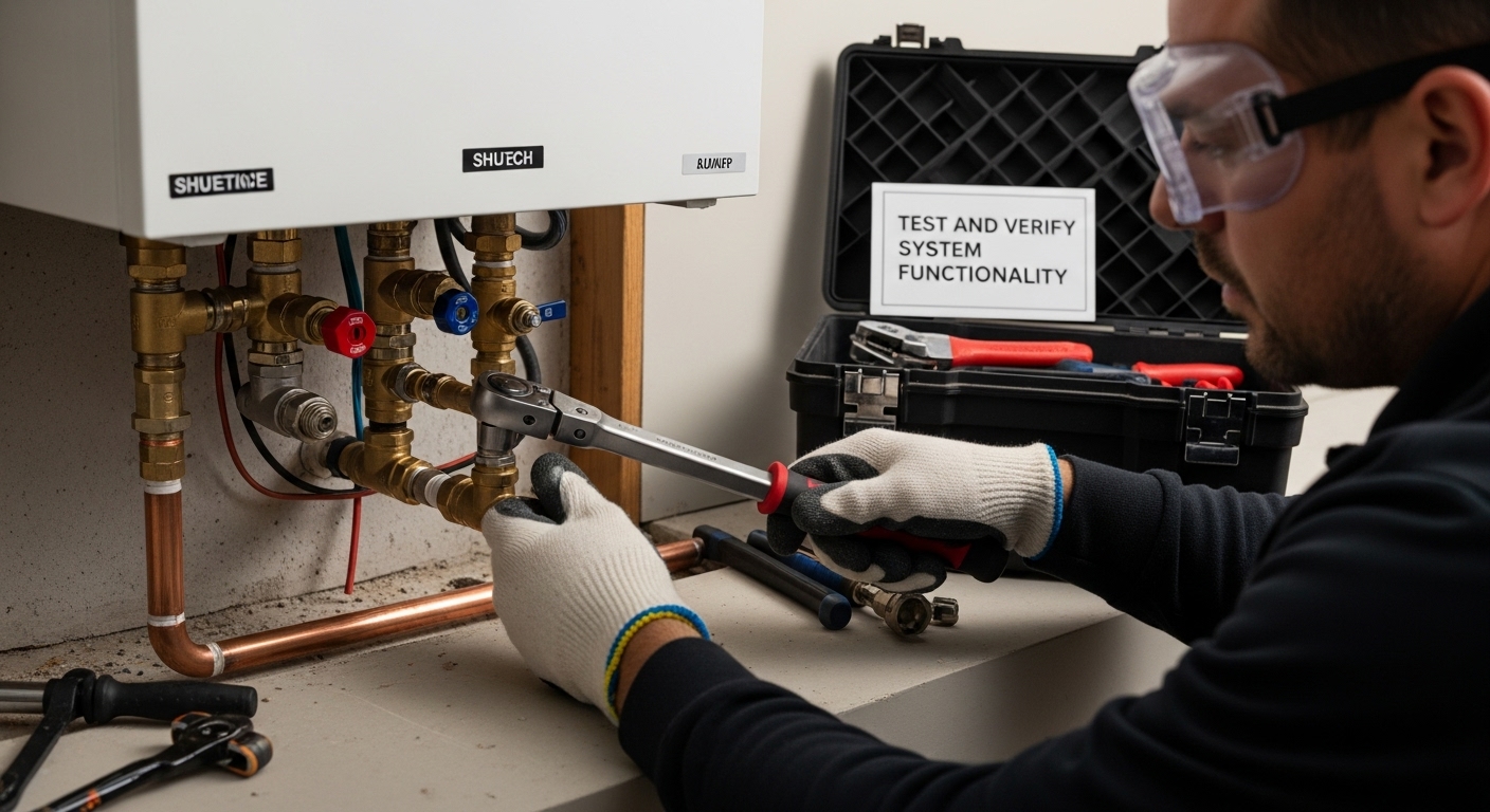 boiler connection procedure