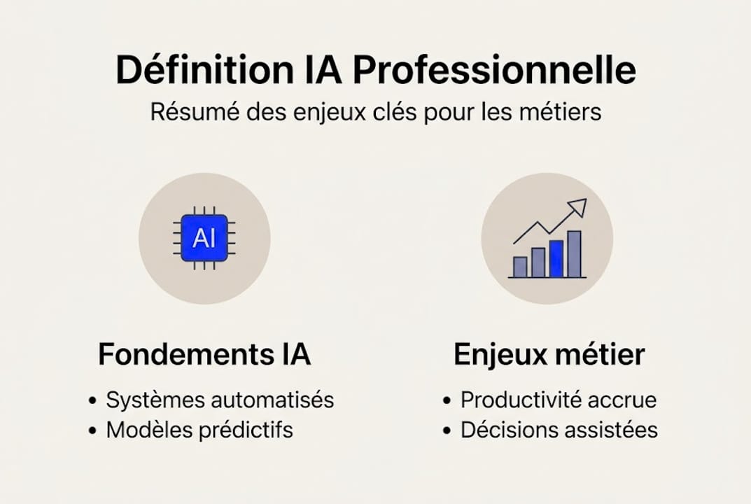 Tout comprendre sur l’intelligence artificielle : définition, applications et enjeux pour les professionnels