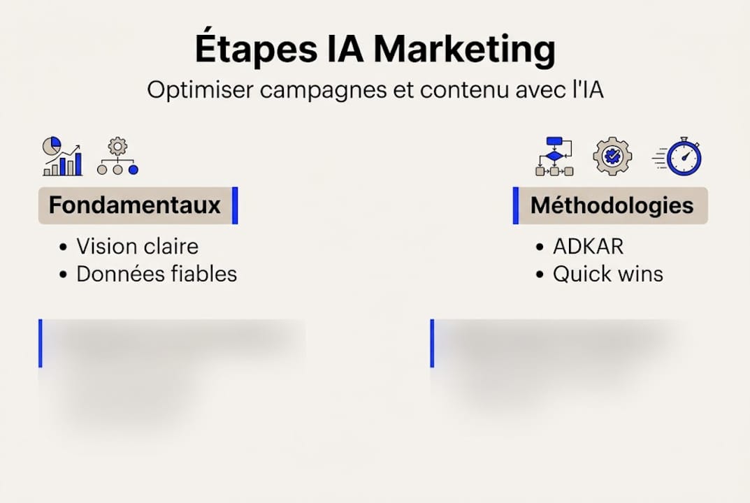 Infographie : les grandes étapes pour intégrer l’IA dans votre stratégie marketing