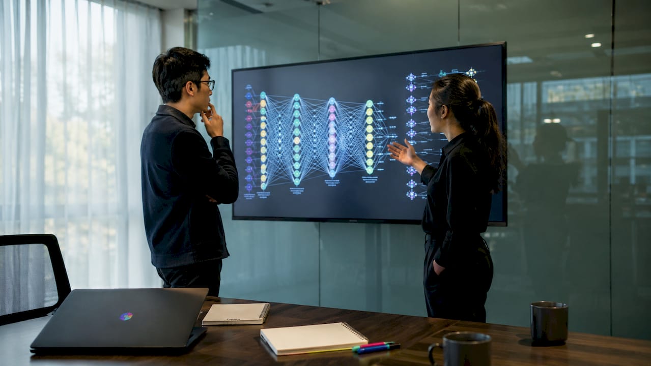 Des spécialistes échangent sur les différentes architectures du deep learning.