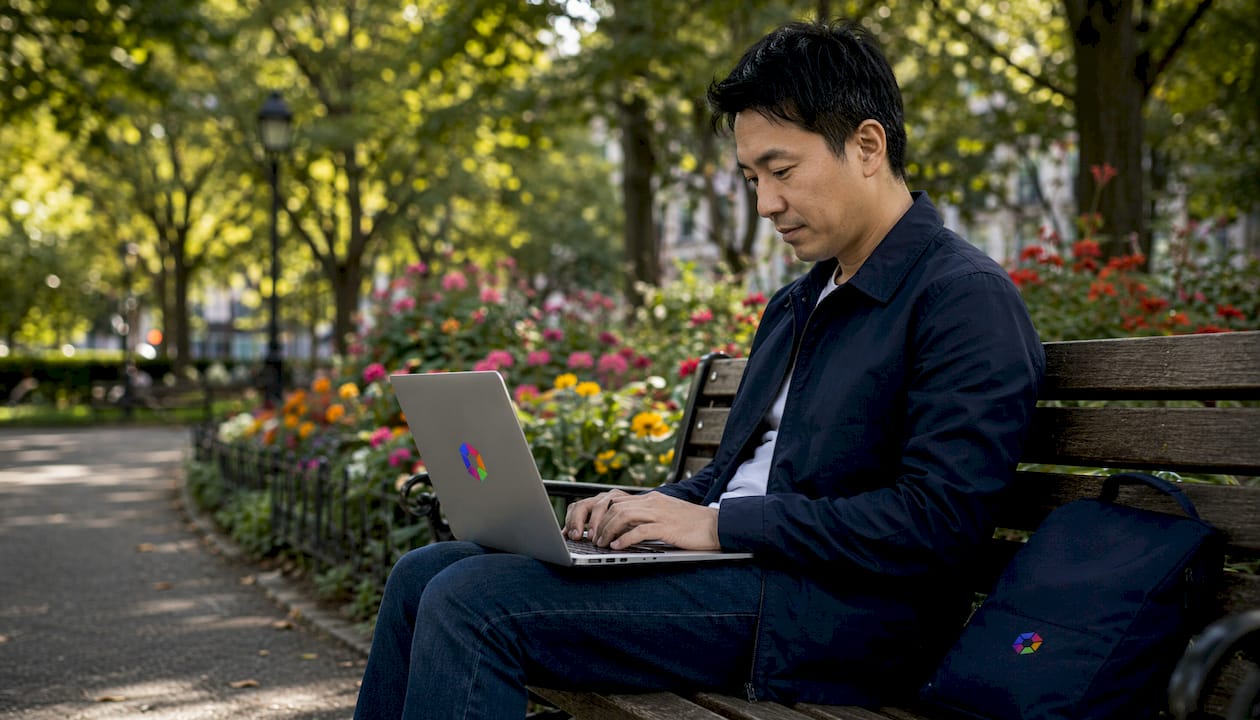 Des mains qui s'activent sur un clavier pendant que l'intelligence artificielle prend en charge l'automatisation des tâches.