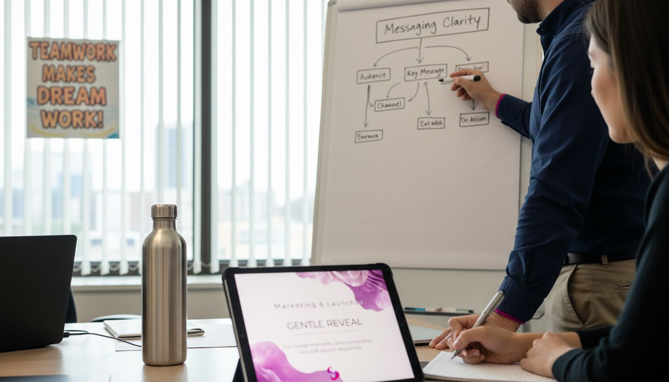 Team planning clarity and trust branding strategy