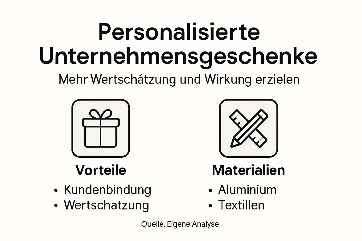 Infografik: So wirken personalisierte Firmengeschenke auf Ihre Geschäftspartner