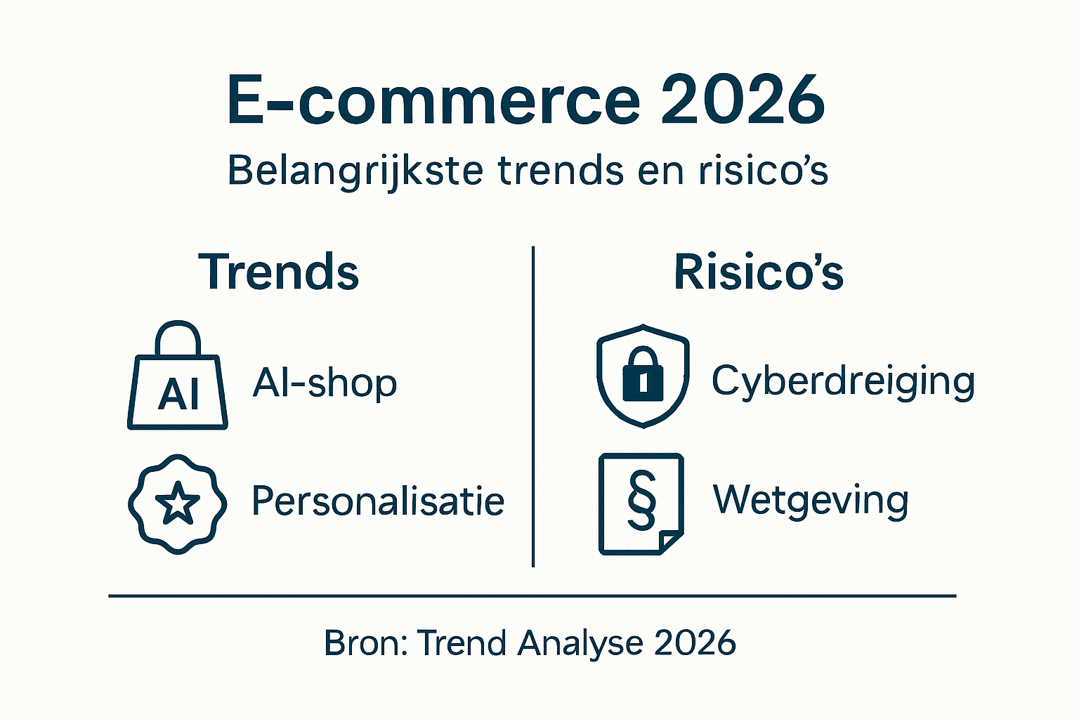 Infographic: de nieuwste ontwikkelingen en valkuilen in e-commerce op een rij