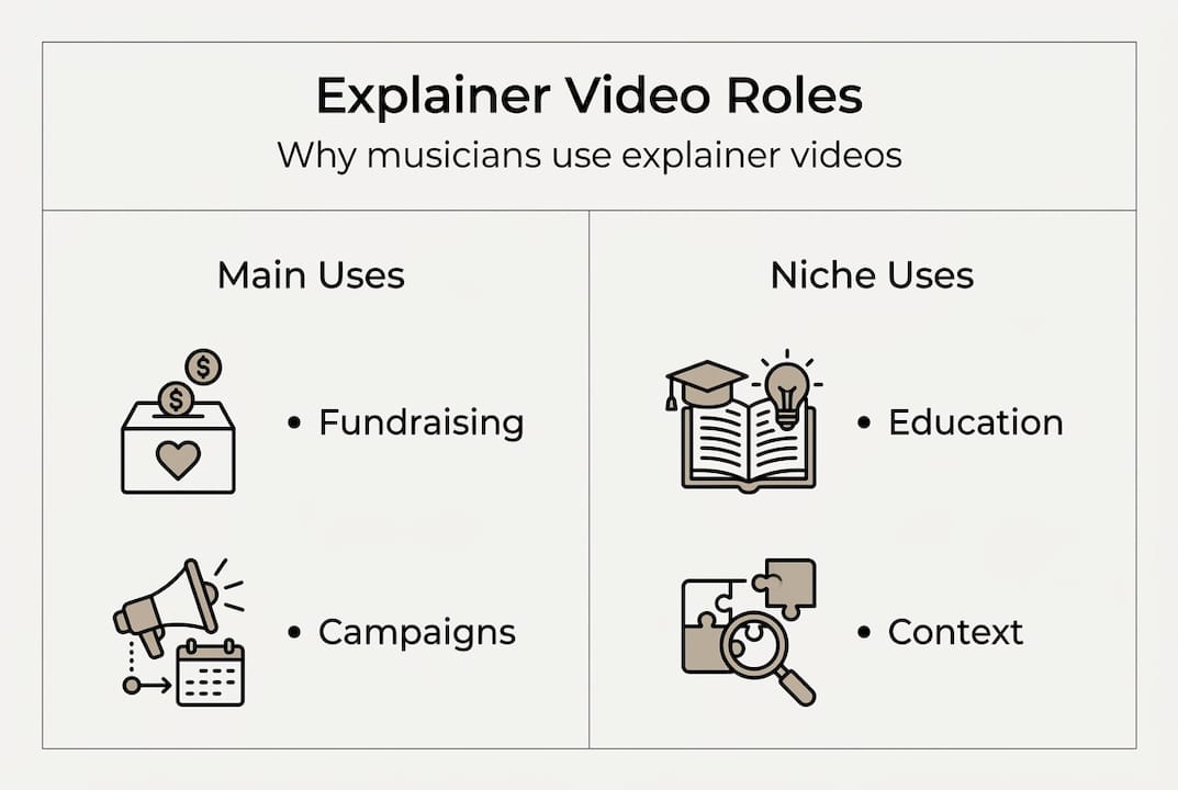 Why musicians use explainer videos to promote | Music Video Marketplace ...