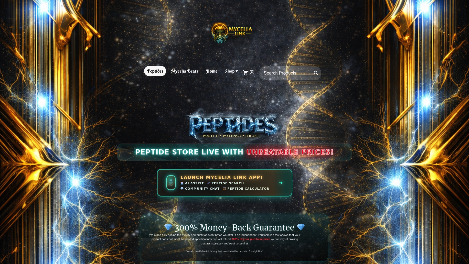 https://mycelialink.com/peptides