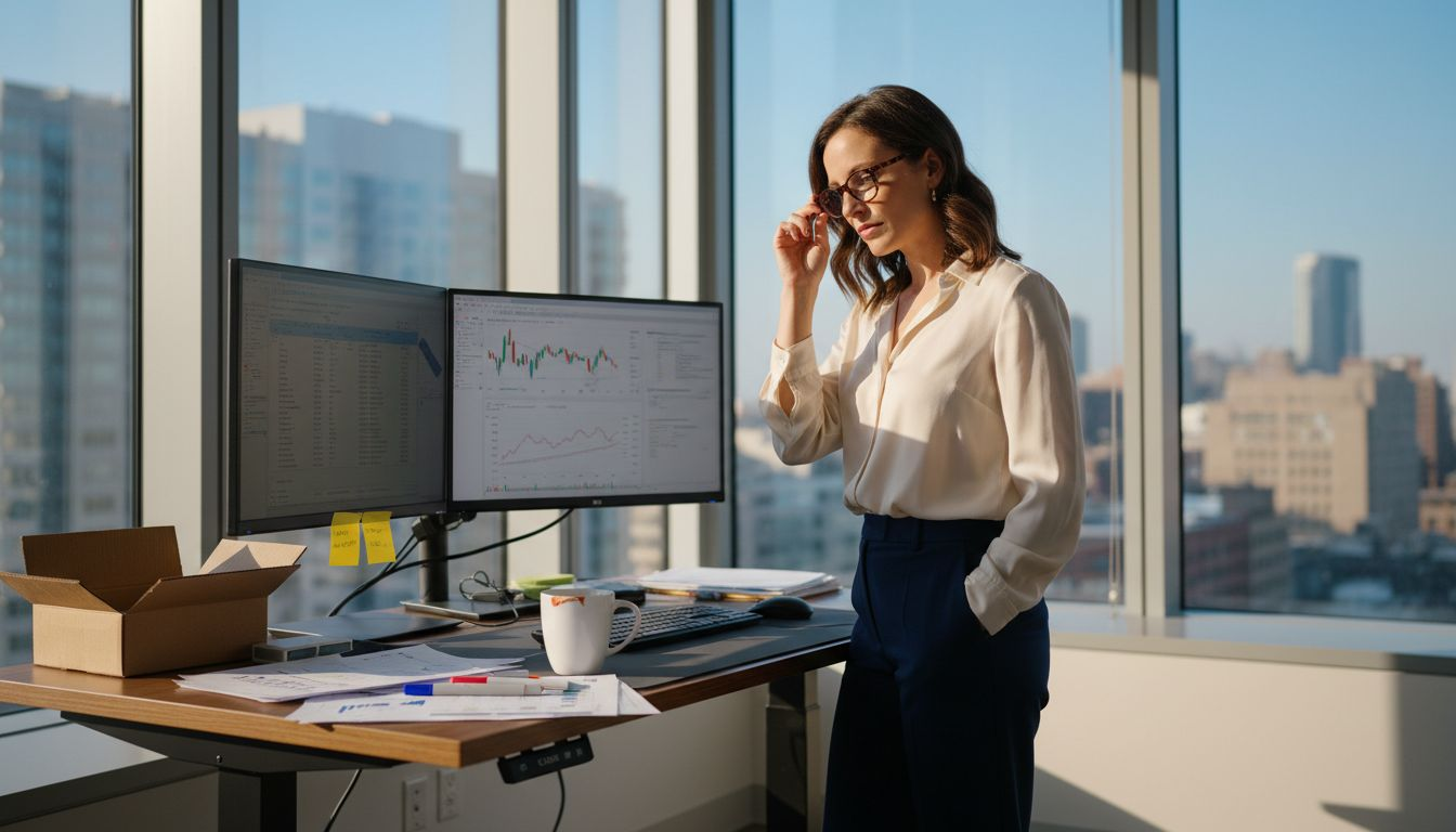 Analyst comparing e-commerce price trends