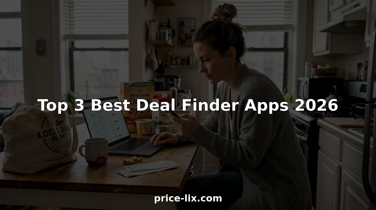 Top 3 Best Deal Finder Apps 2026