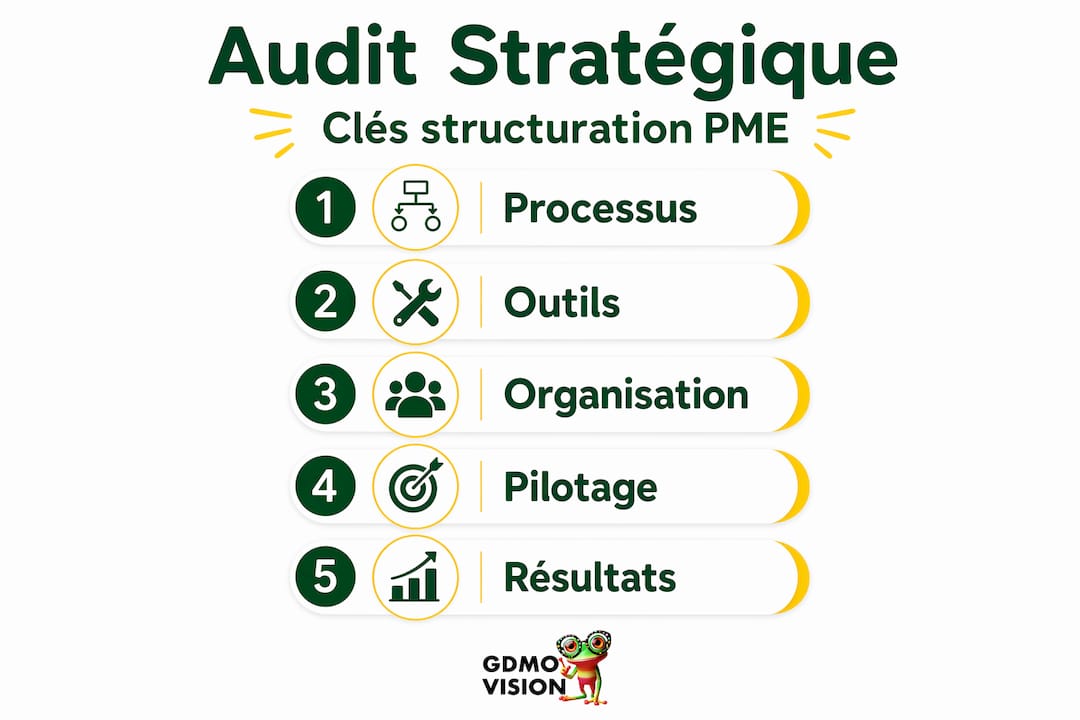 Visuel : Analyse stratégique de la structure des PME
