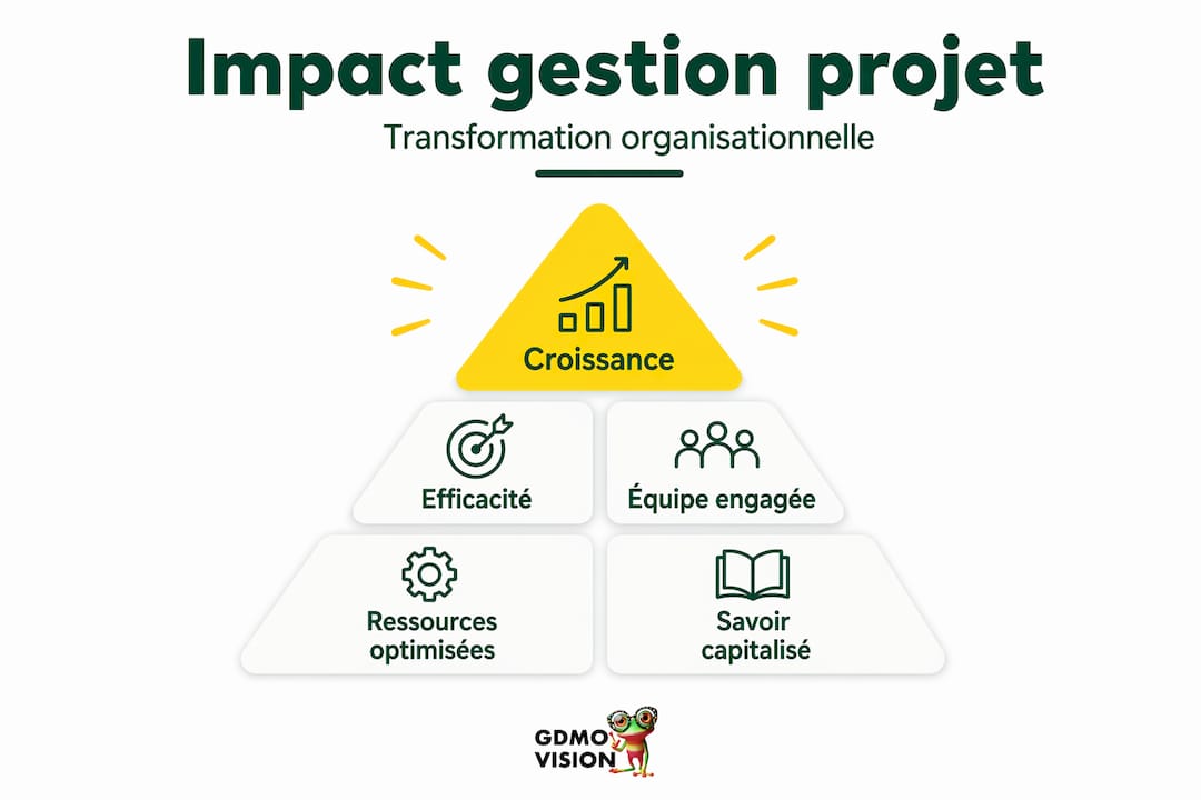 Les différents niveaux d’influence de la gestion de projet sur l’organisation
