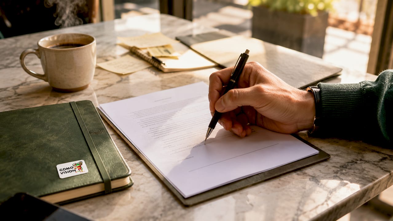 Formalisation d’un accord de prestation de services