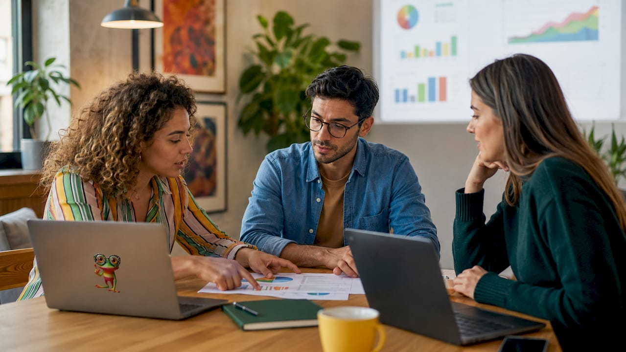 L’équipe échange autour des avantages liés à l’évaluation de l’organisation, en mettant en lumière son impact sur l’amélioration des pratiques et la prise de décision.