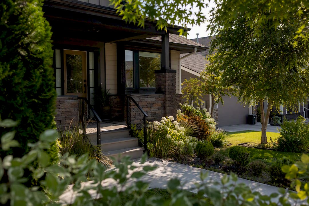 Kelowna short-term rental home exterior view