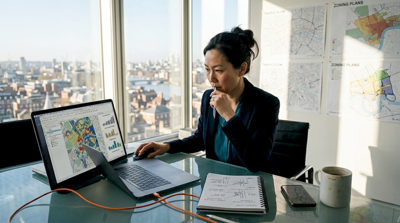 City planning success with data visualisation: 5x faster
