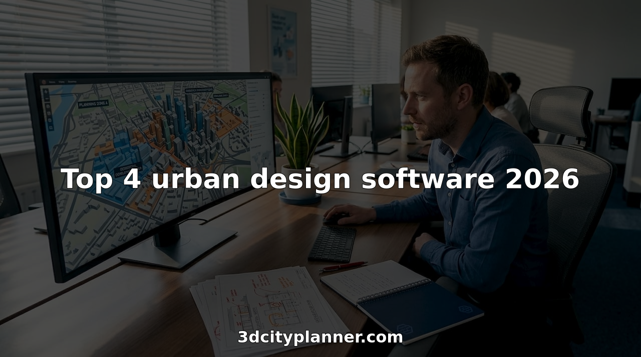 Top 4 urban design software 2026