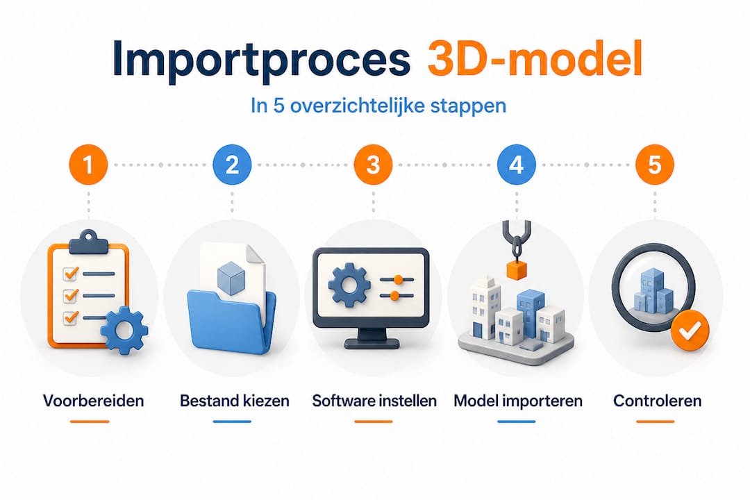 3D-modellen importeren in stedelijke projecten: praktische gids
