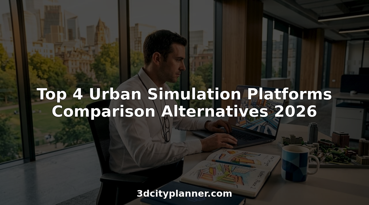 Top 4 Urban Simulation Platforms Comparison Alternatives 2026