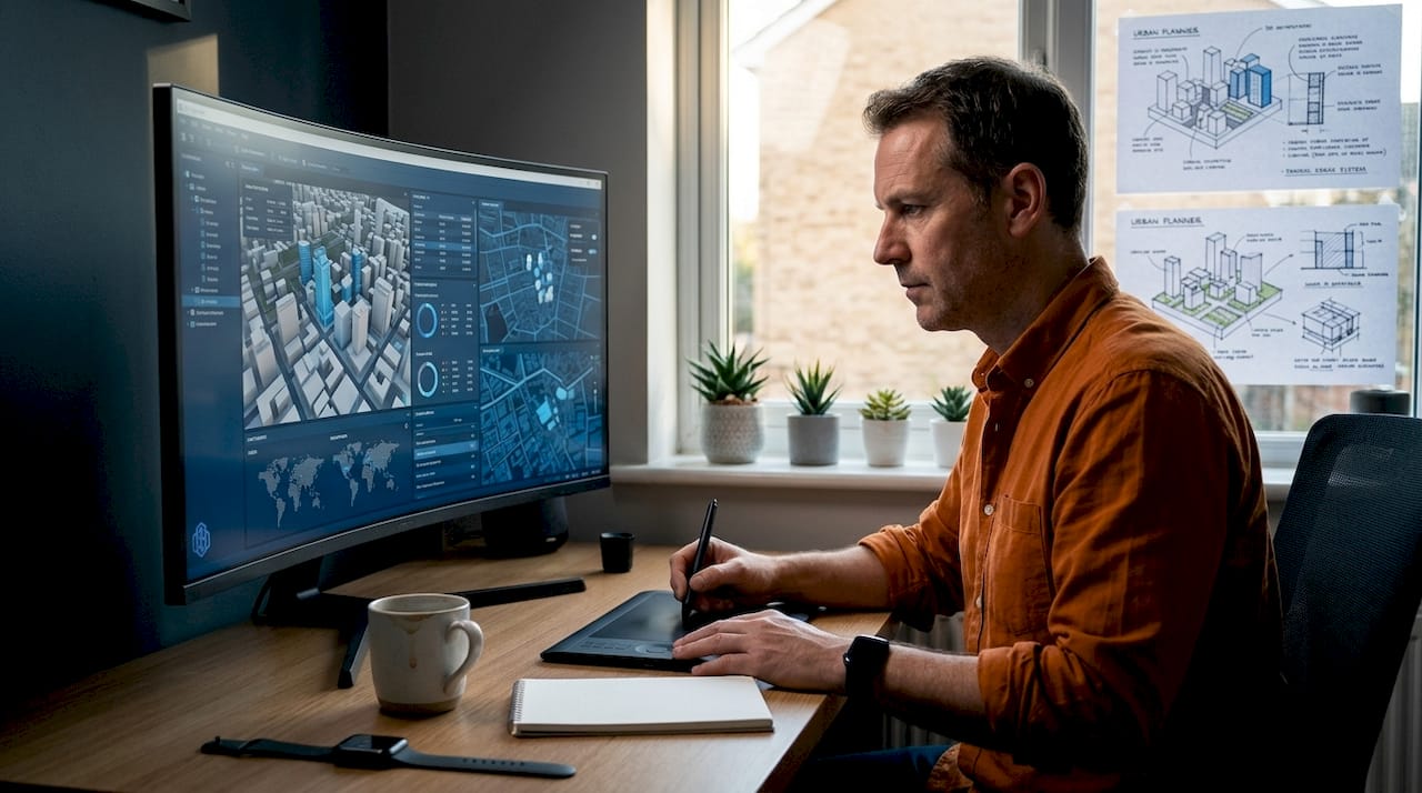 What is urban data modelling for city planners?