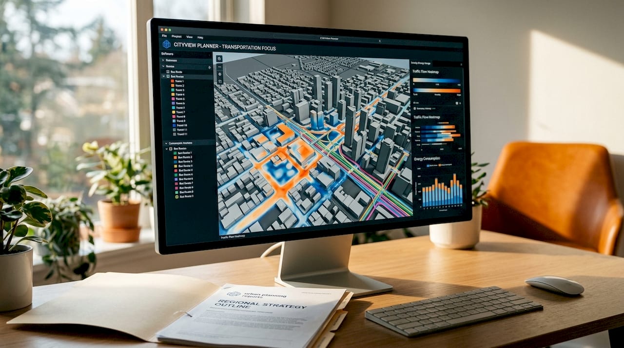Digital city model integrating multiple data sources