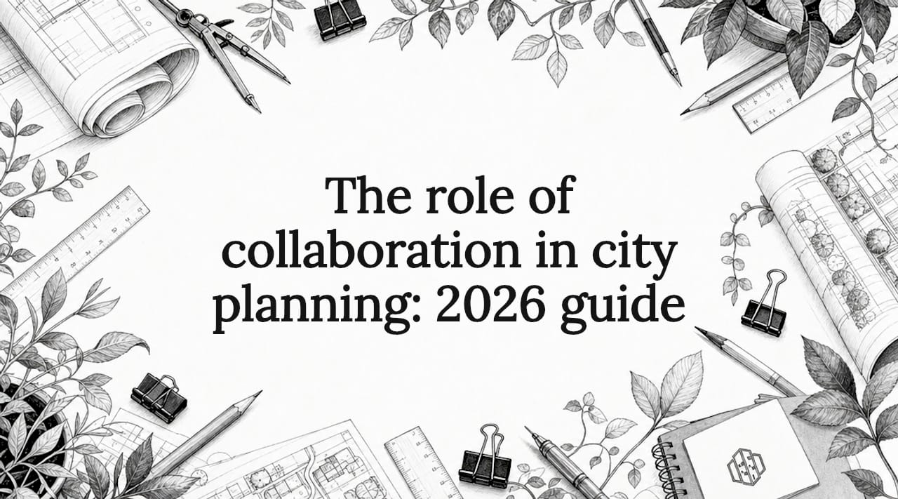 The role of collaboration in city planning: 2026 guide