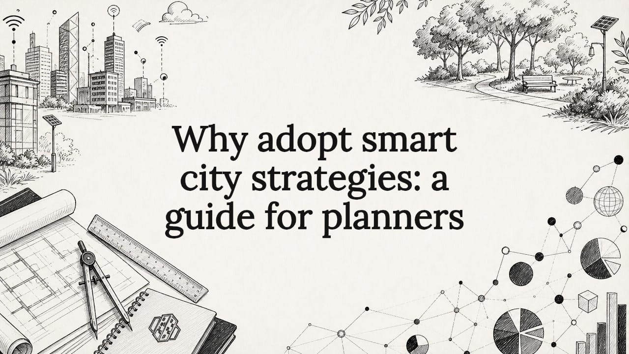 Why adopt smart city strategies: a guide for planners