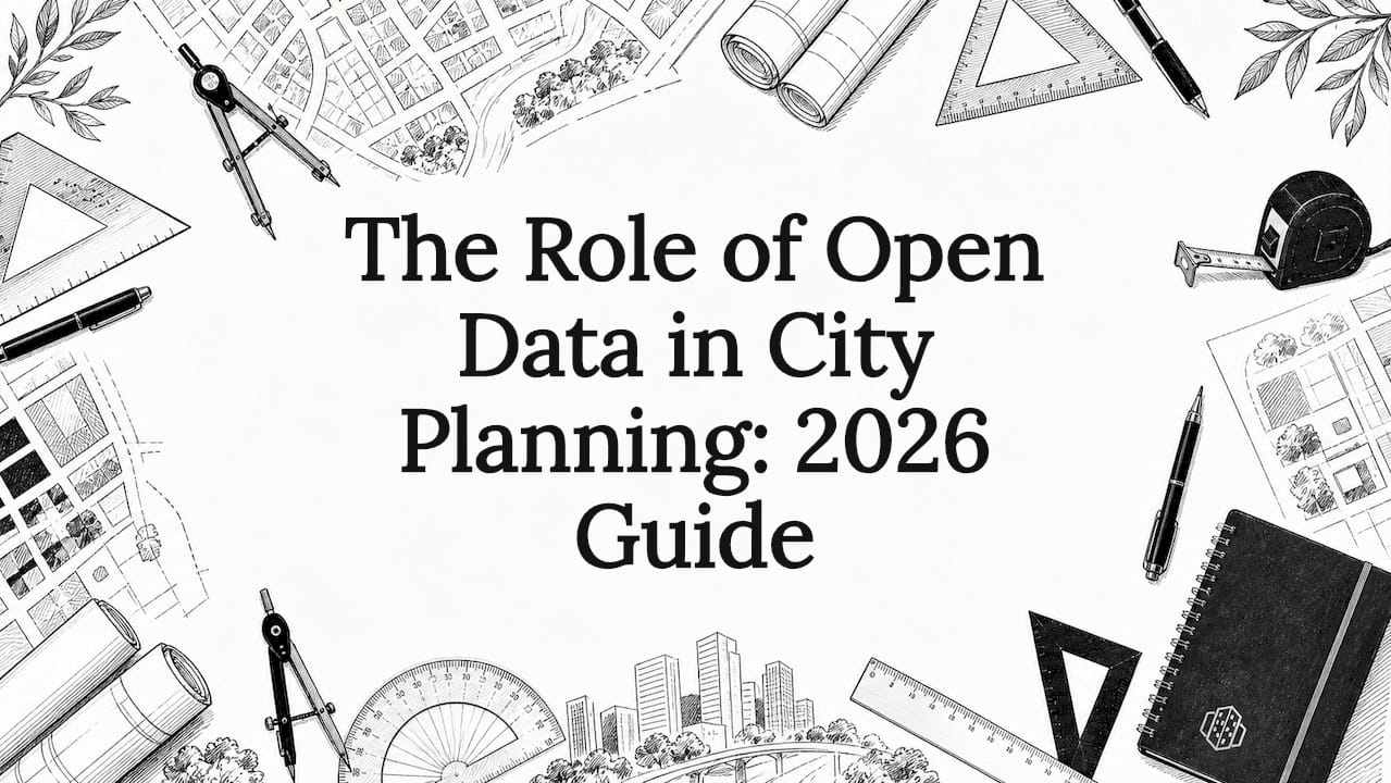 The role of open data in city planning: 2026 guide