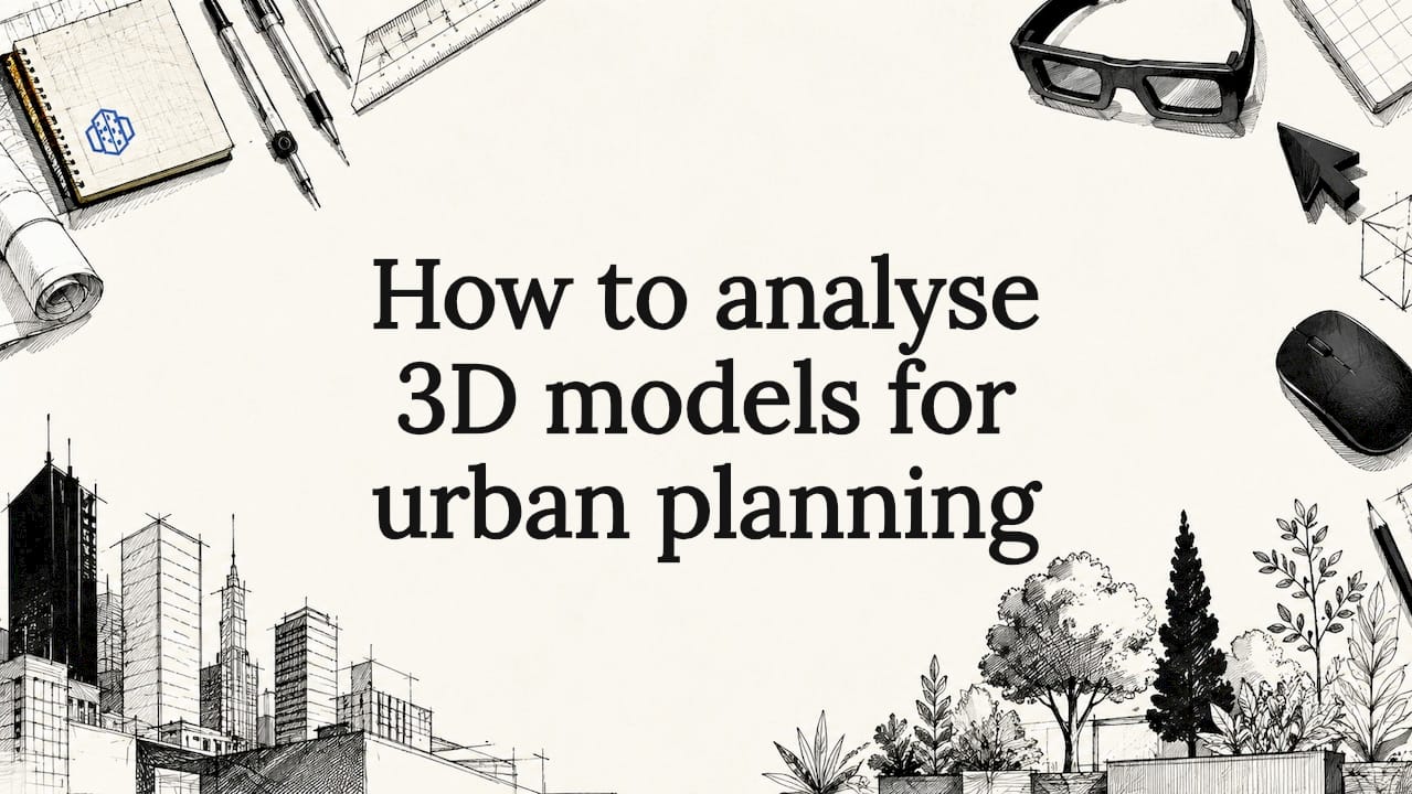 How to analyse 3D models for urban planning