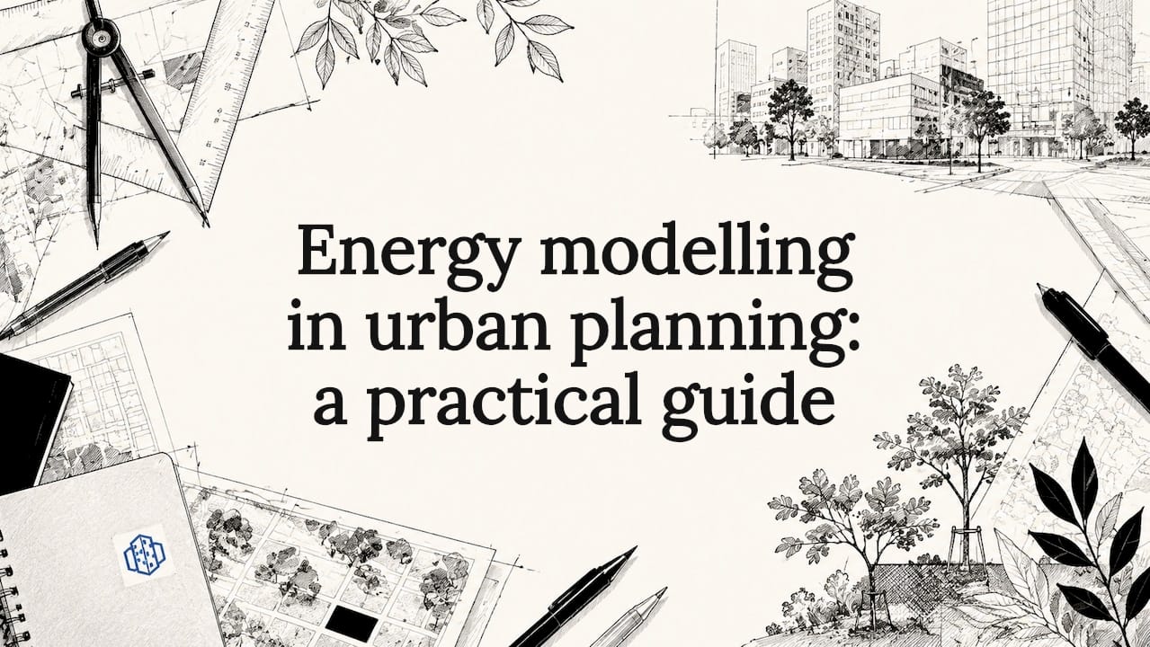 Energy modelling in urban planning: a practical guide