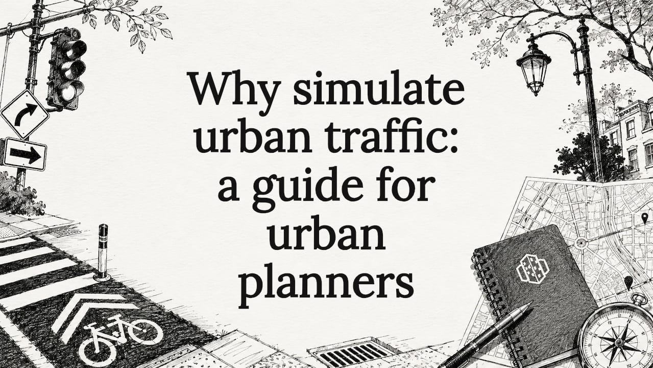 Why simulate urban traffic: a guide for urban planners