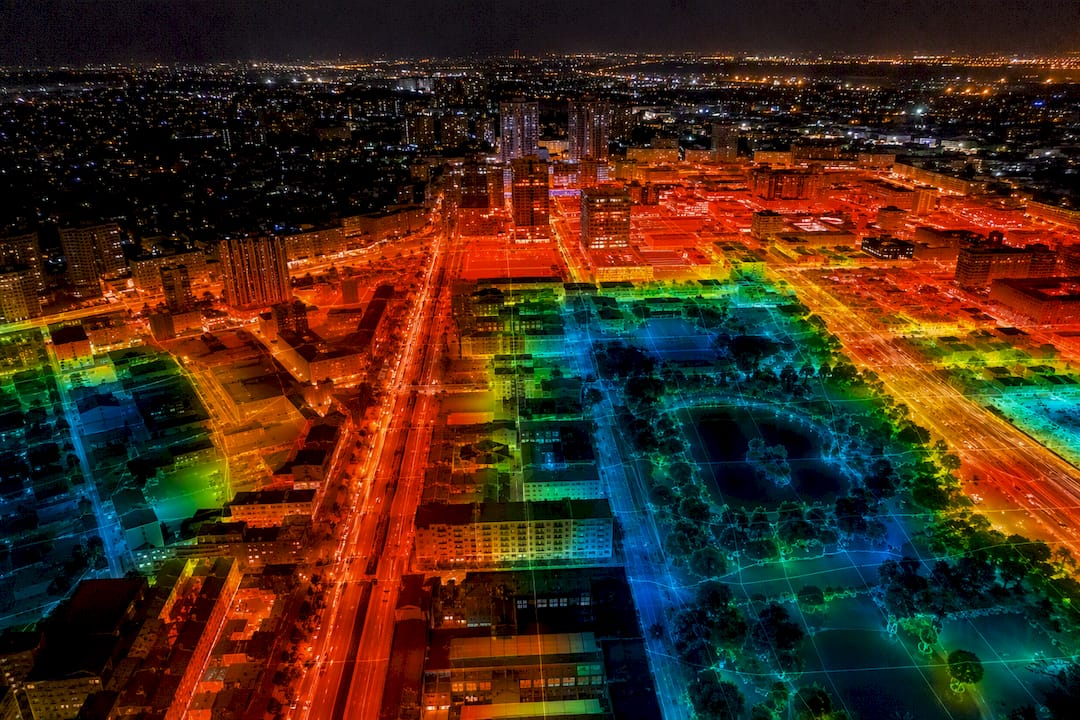 3D digital‑twin heat‑island analysis: map night risk for planners