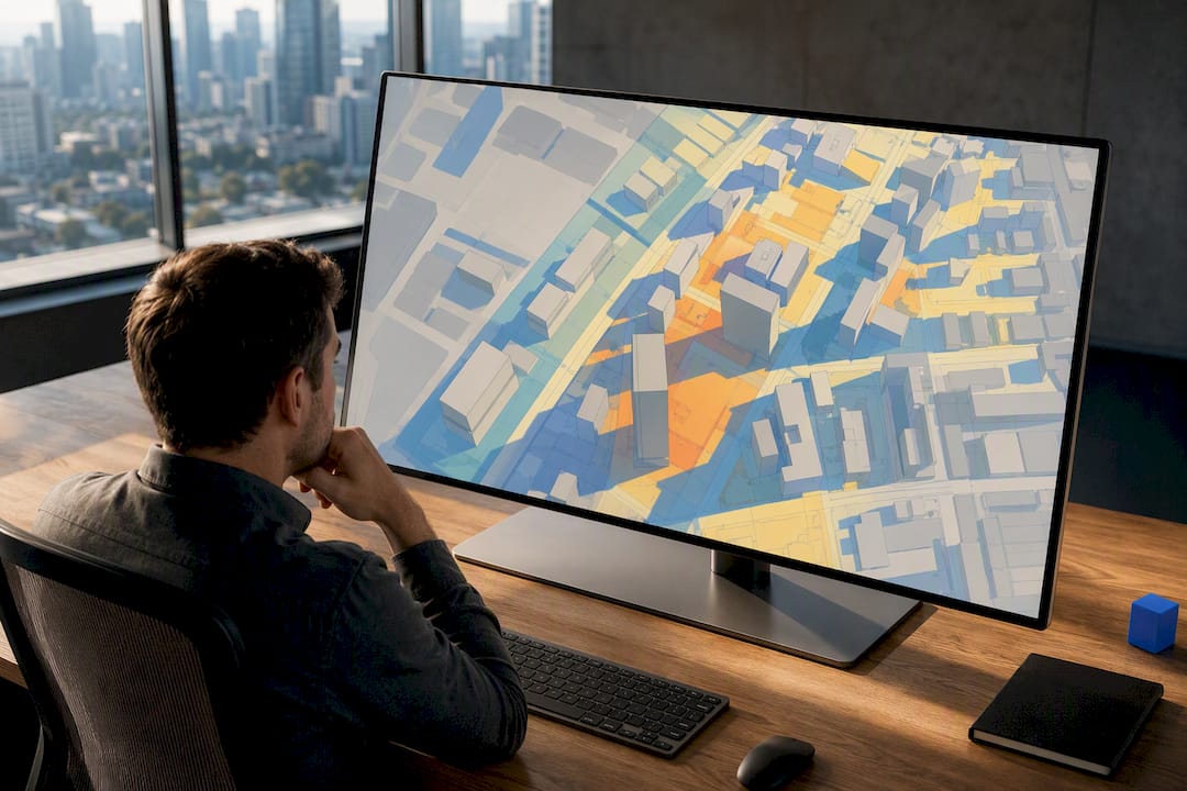 Make Permit Ready Sunlight Studies for Planners Using 3D Digital Twins