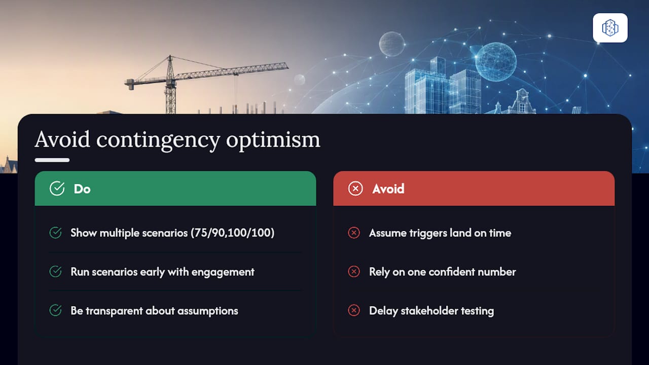 Why do planners underestimate their own contingency needs? — overview diagram