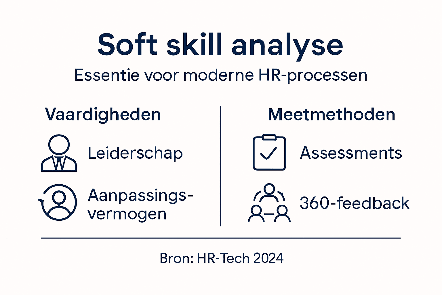 Infographic: soft skills in kaart brengen en effectief meten