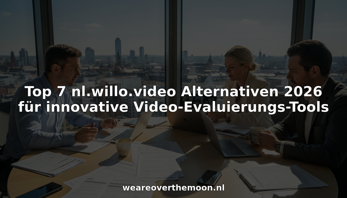 Fachkräfte im Büro analysieren aufgezeichnete Vorstellungsgespräche.