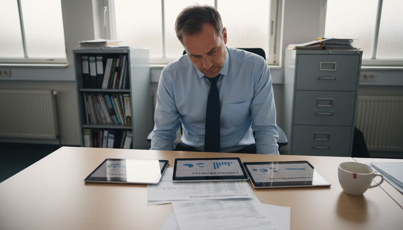 De recruiter vergelijkt de testresultaten van verschillende kandidaten om zo een goed beeld te krijgen van hun kwaliteiten.