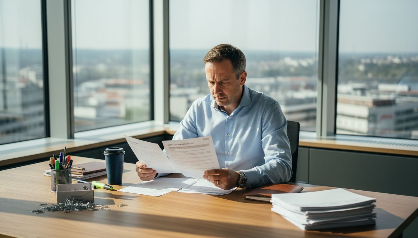 Eine Personalmanagerin wertet die Ergebnisse von Persönlichkeitstests aus.