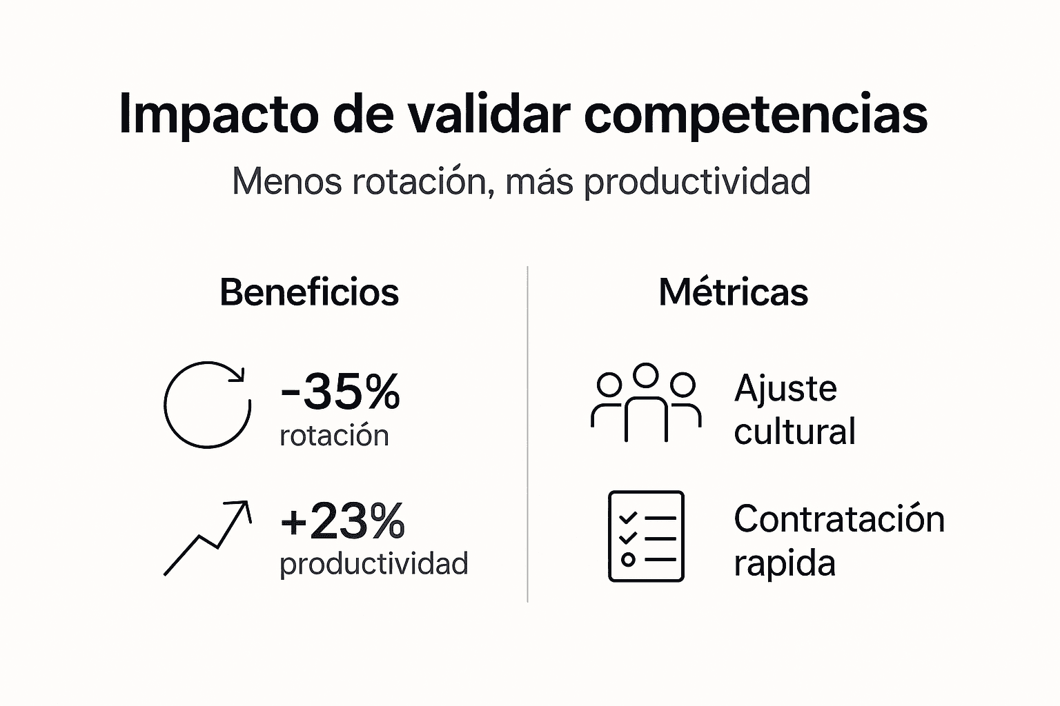 Infografía: resultados obtenidos al certificar competencias