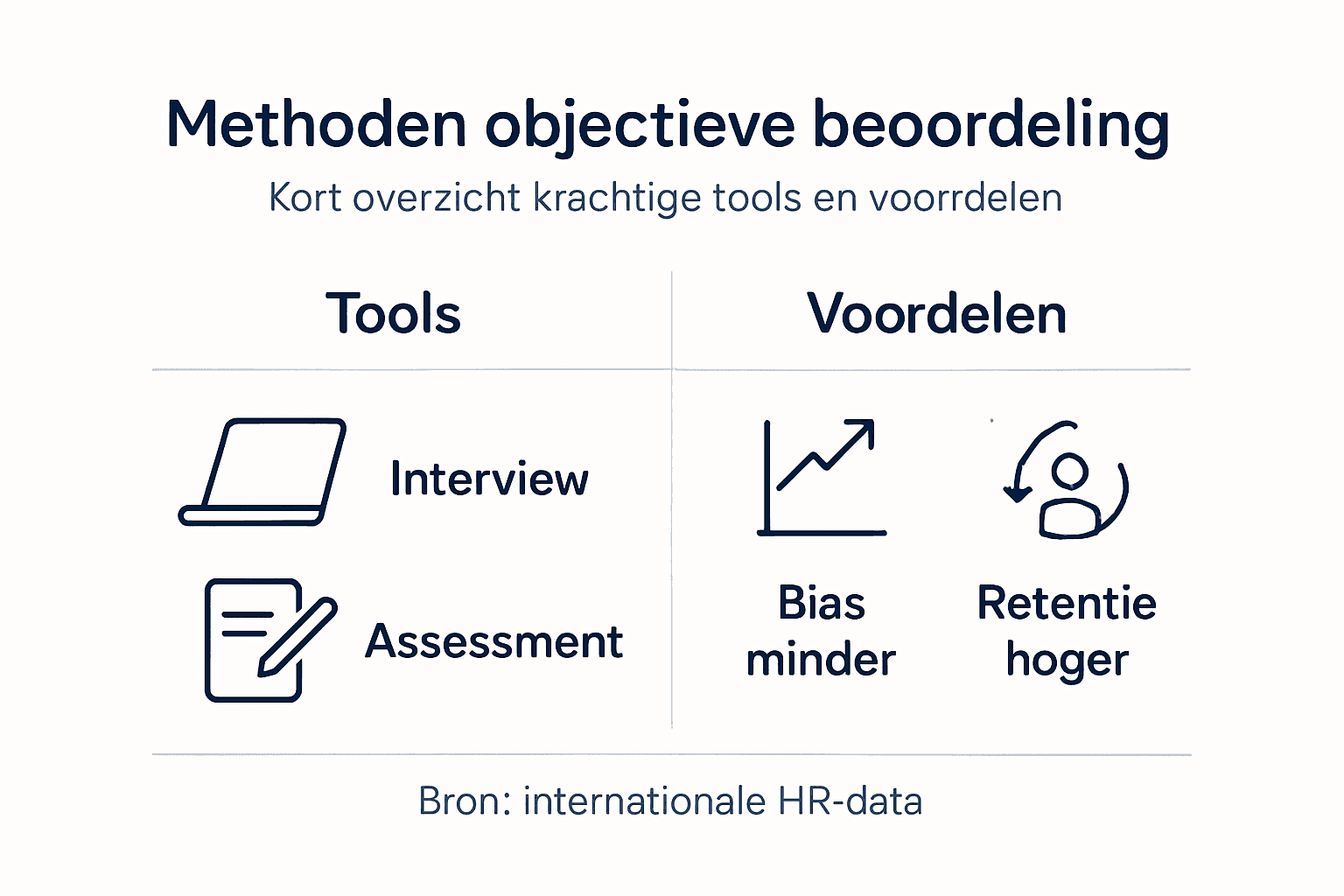 Infographic: handige tools en de voordelen van beoordelen op een rij