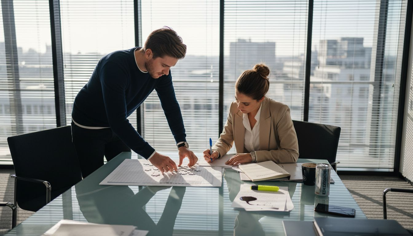 Samenwerken tijdens een groepsassessment
