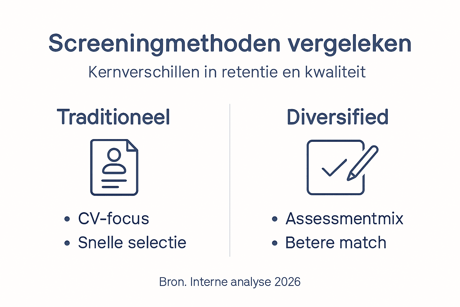 Infographic: een overzicht van verschillende screeningsmethoden