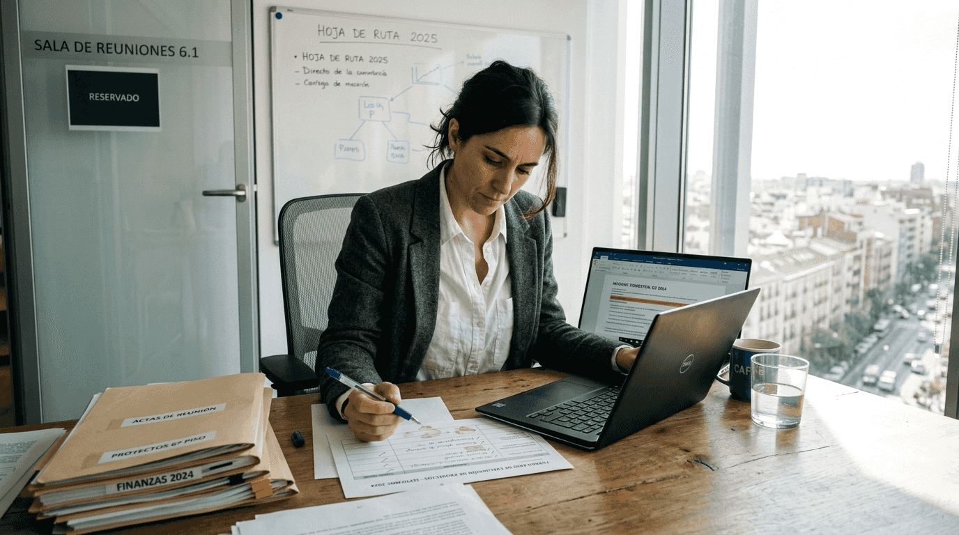 Evaluación de habilidades durante la reunión