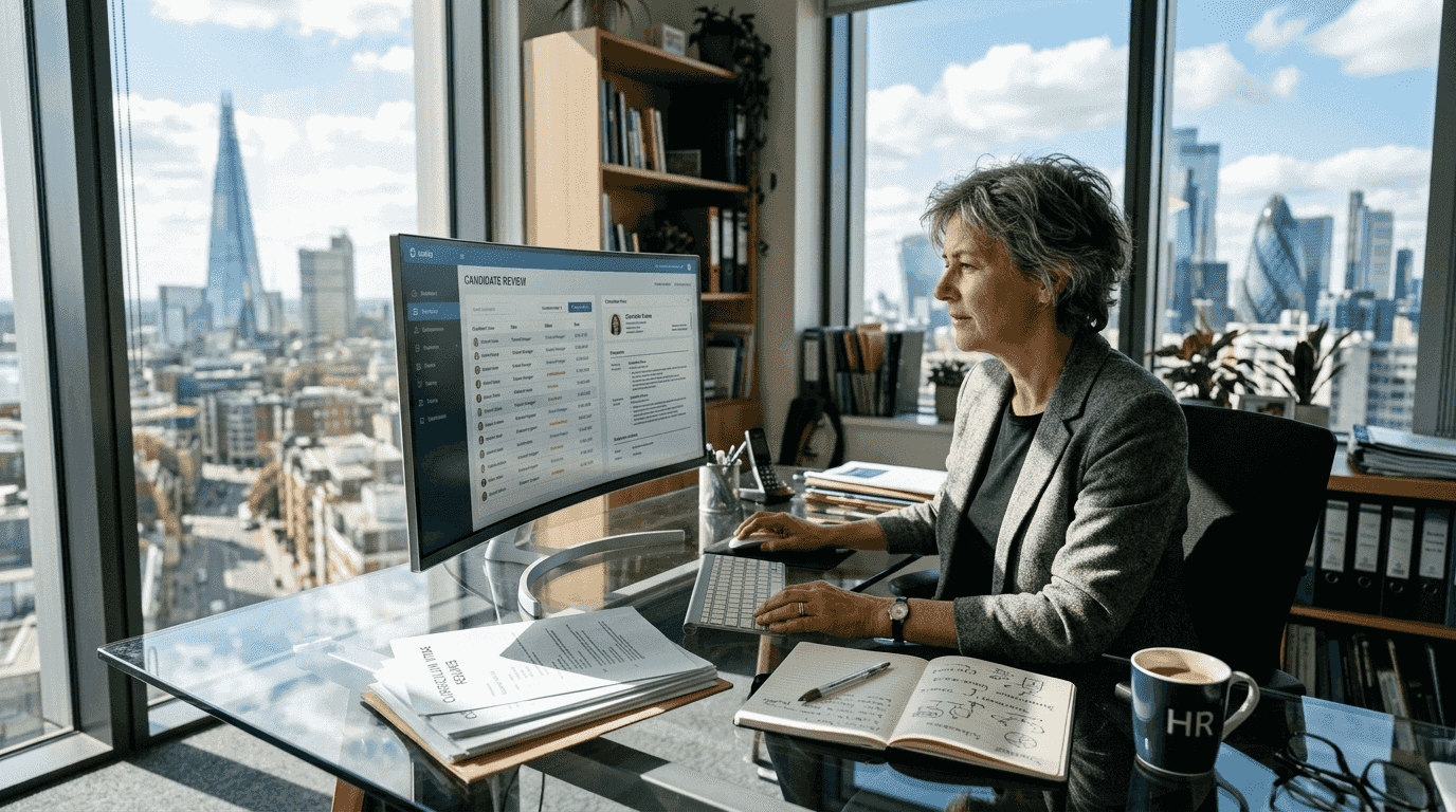 HR leader using AI to review resumes